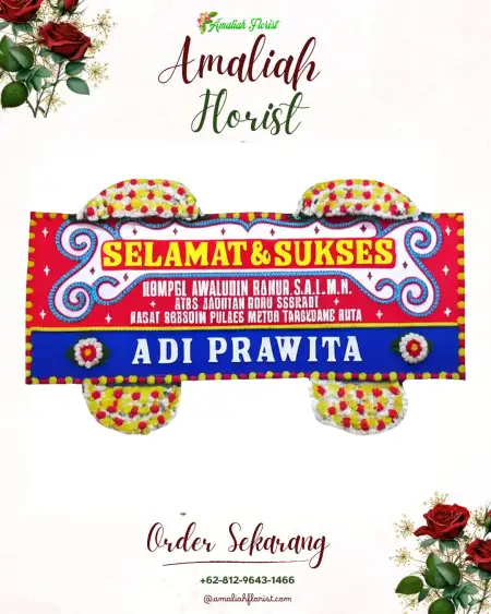 Papan Bunga Ucapan Selamat Kadumadang